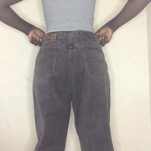 Vintage brown lee jeans